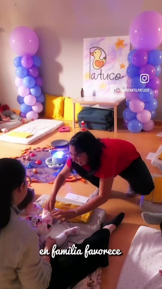 Bebé en un taller de Yoga Bebés